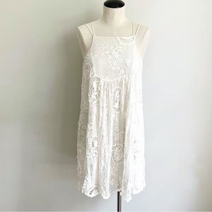 ASOS Little White Lies 100% Silk Cami Dress